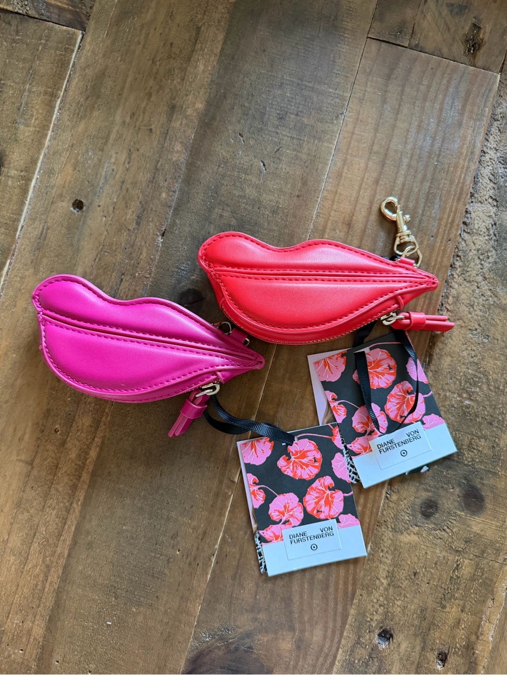 Target x Diane von Furstenberg Lips coin pouch - set